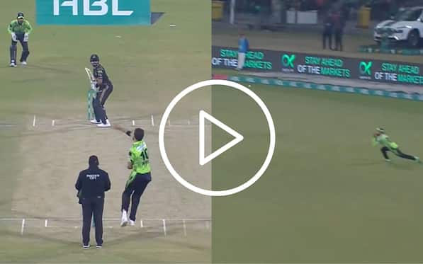 [Watch] Sikandar Raza's Brilliant Catch Helps Shaheen Afridi Enjoy Babar Azam's Wicket